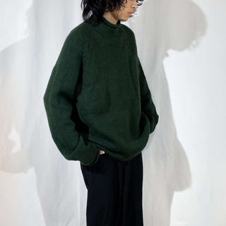 ウール 無地 ニット