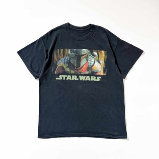 00'S "STAR WARS" ボバ・フェット ムービー プリント Tシャツ