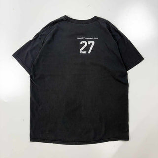00's "27th element.com" 元素周期表プリント Tシャツ