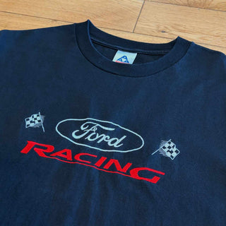 00's AAA Ford “racing” 刺繍 Tシャツ