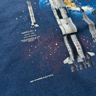 00's AAA "KENNEDY SPACE CENTER" グラフィック プリント Tシャツ