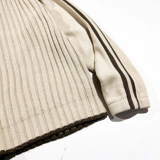 00's Arizona ライン フルジップ ニットセーター