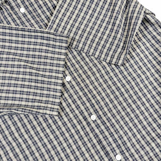 00's BASIC EDITIONS コットン B.D. チェック S/S シャツ