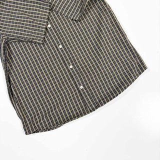 00's BASIC EDITIONS コットン B.D. チェック S/S シャツ