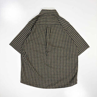 00's BASIC EDITIONS コットン B.D. チェック S/S シャツ