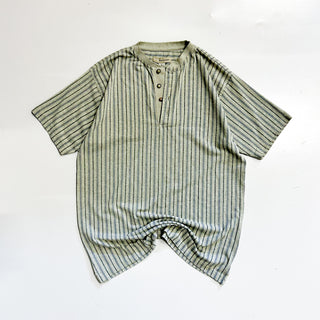 00's BASIC EQUIPMENT ストライプ ヘンリー Tシャツ