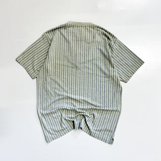 00's BASIC EQUIPMENT ストライプ ヘンリー Tシャツ