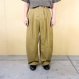BDG コットン ワイド カーブパンツ