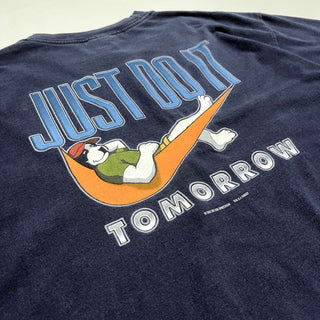 00's BIG DOGS "JUST DO IT" NIKEパロディ 両面プリント Tシャツ