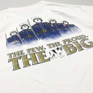 00's BIG DOGS "THE FEW. THE PROUD. THE BIG" パロディ 両面プリント Tシャツ
