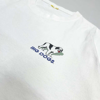 00's BIG DOGS "THE FEW. THE PROUD. THE BIG" パロディ 両面プリント Tシャツ