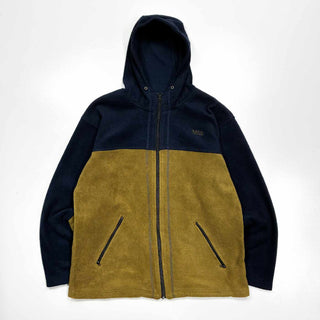 00's BURTON バイカラー フルジップ フリース ジャケット