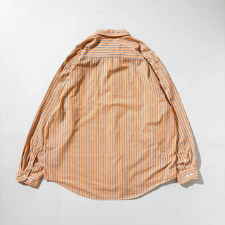 00's Bass コットン ストライプ L/S シャツ