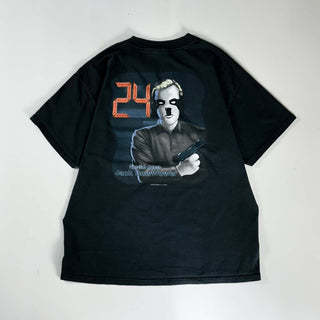 00's Big Dogs "Jack BowWower" 24 TWENTY FOUR パロディ ムービー プリント Tシャツ