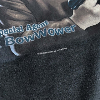 00's Big Dogs "Jack BowWower" 24 TWENTY FOUR パロディ ムービー プリント Tシャツ