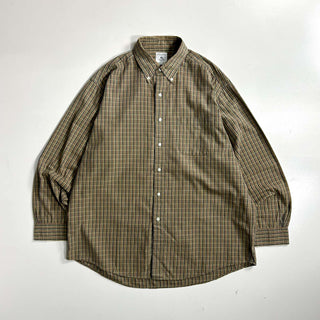 00's Brooks Brothers "SPORT SHIRTS" ボタンダウン チェック L/Sシャツ