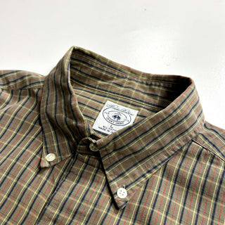 00's Brooks Brothers "SPORT SHIRTS" ボタンダウン チェック L/Sシャツ