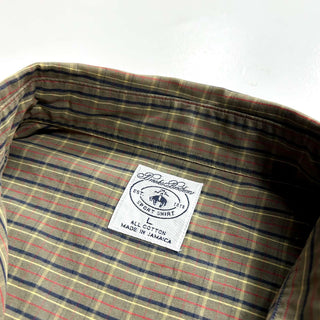 00's Brooks Brothers "SPORT SHIRTS" ボタンダウン チェック L/Sシャツ