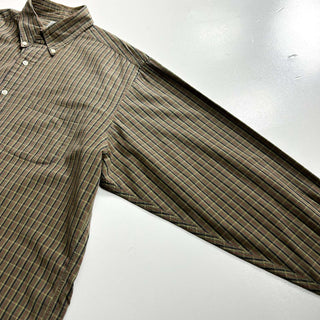 00's Brooks Brothers "SPORT SHIRTS" ボタンダウン チェック L/Sシャツ