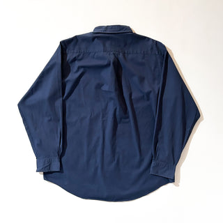 00's Brooks Brothers コットンツイル ボタンダウン L/Sシャツ(ネイビー)