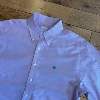 00's Brooks Brothers スーピマコットン オックスフォード ボタンダウン L/S シャツ