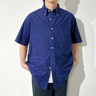 00's Brooks Brothers 後染め ボタンダウン S/S シャツ
