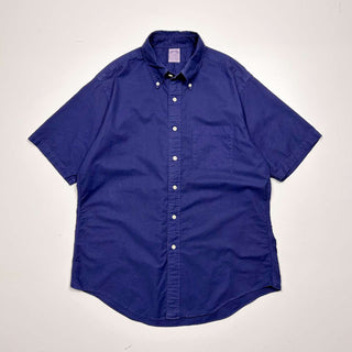 00's Brooks Brothers 後染め ボタンダウン S/S シャツ