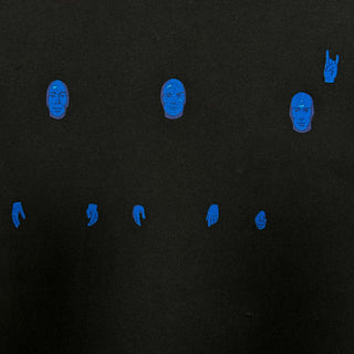 00's Blueman Group アート プリントTシャツ