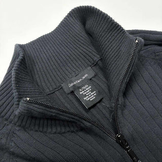 00's CALVIN KLEIN JEANS ラグラン ハーフジップ ニットセーター