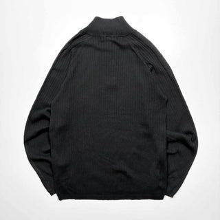 00's CALVIN KLEIN JEANS ラグラン ハーフジップ ニットセーター