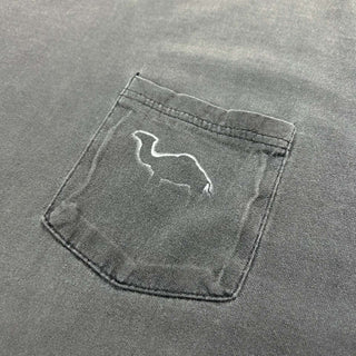 00's CAMEL フェード バックプリント Tシャツ