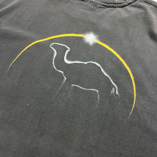 00's CAMEL フェード バックプリント Tシャツ