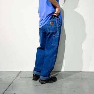 00's CARHARTT デニム ワイドペインターパンツ