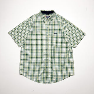 00's CHAPS RALPH LAUREN シアサッカー チェック S/Sシャツ