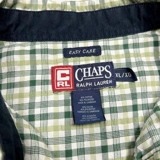 00's CHAPS RALPH LAUREN シアサッカー チェック S/Sシャツ