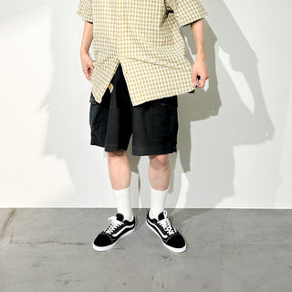 00's CHAPS リネン×コットン バギー カーゴショーツ