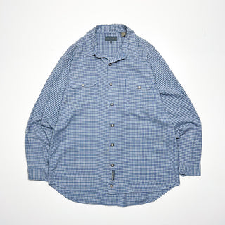 00's COLO WEAR コットン×レーヨン チェック L/Sシャツ