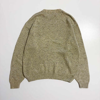 00's COTTON TRADERS 星条旗 ラミー×ウール ニット セーター