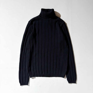 00's Calvin Klein Jeans タートルネック リブ ニット セーター