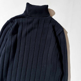 00's Calvin Klein Jeans タートルネック リブ ニット セーター