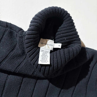 00's Calvin Klein Jeans タートルネック リブ ニット セーター