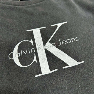 00's Calvin Klein Jeans フェード ロゴプリント Tシャツ