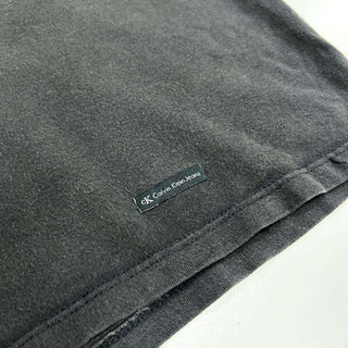 00's Calvin Klein Jeans フェード ロゴプリント Tシャツ