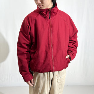 00's Carhartt ワインレッド 裏フリース シェル ブルゾン ジャケット