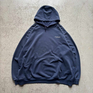 00's Carhartt 刺繍 ワンポイント スウェット パーカ
