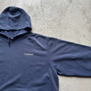 00's Carhartt 刺繍 ワンポイント スウェット パーカ