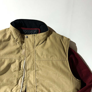 00's Carhartt オーバーサイズ 裏キルティング 中綿 ナイロン シェル ベスト