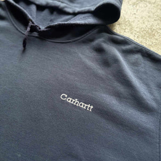 00's Carhartt 刺繍 ワンポイント スウェット パーカ