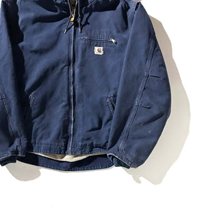 00's Carhartt  裏フリース  フェード デトロイトタイプ ダック シエラ ジャケット