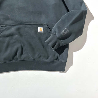 00's Carhartt ブラック スウェット パーカ
